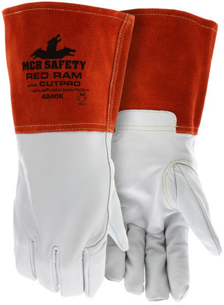 レッドワーク ハンドキルトタペストリー 58ｘ42 4840K - Leather Welding Work Gloves