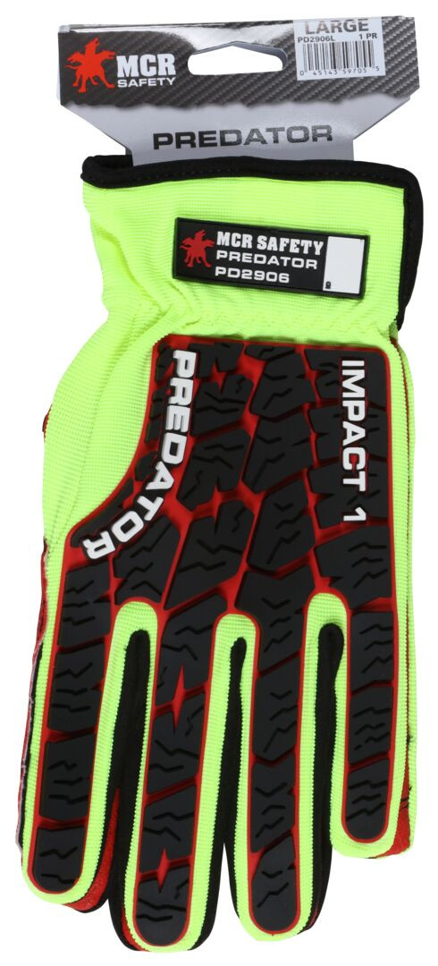 PD2906 - Mechanics Work Gloves TPR Back