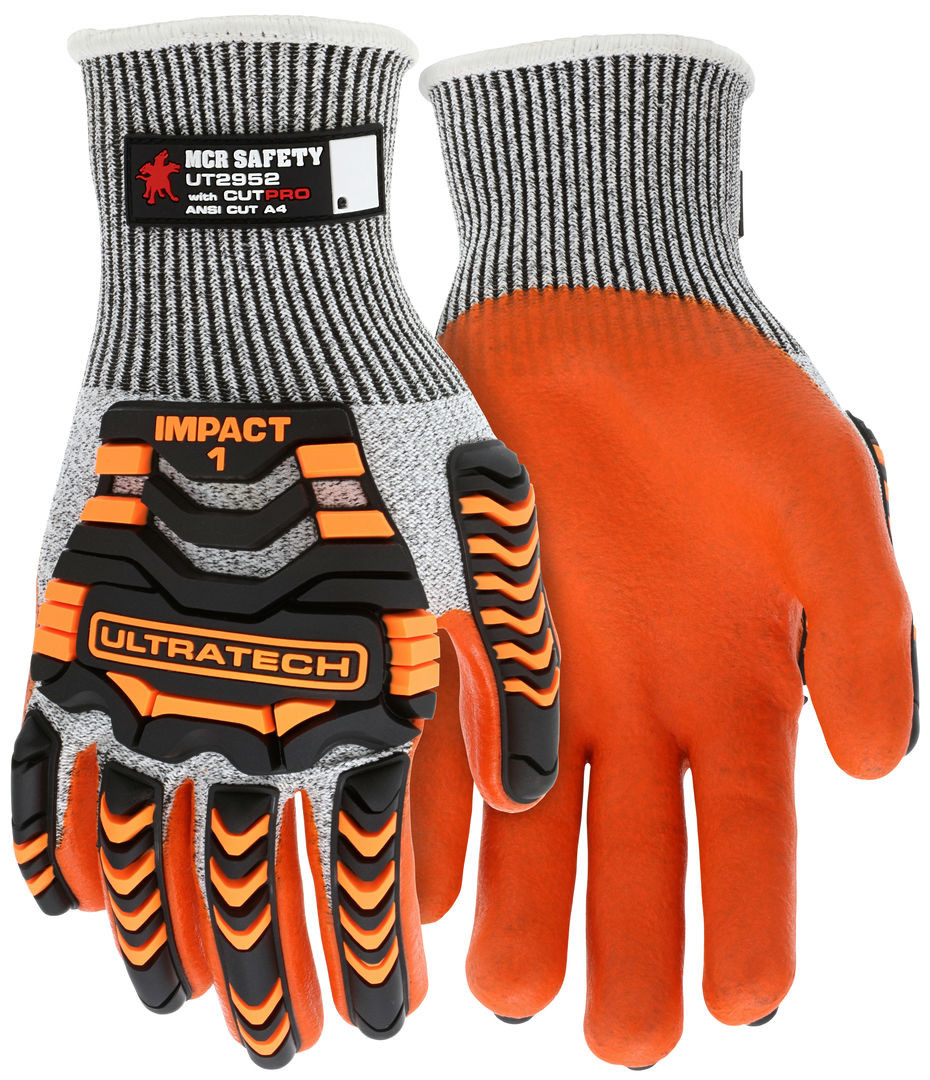 UT2952 - Impact Resistant Mechanics Work Gloves