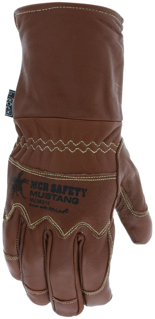 MU36211 - Fleece Lined Waterproof Leather Work Gloves