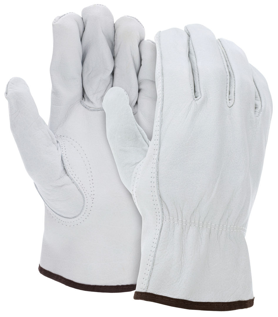 手袋 Familia Leather Glove 3313 - Buffalo Leather Drivers Work Gloves MCR Safety