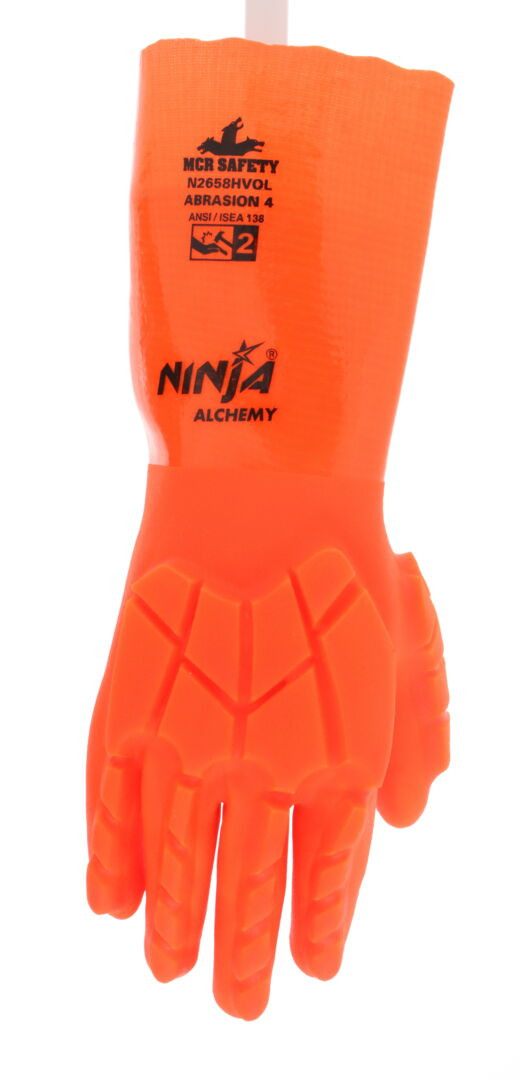 N2658HVO - Ninja® PVC Double Coated Work Gloves