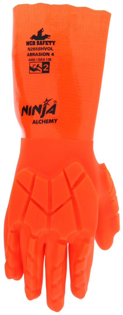 N2658HVO - Ninja® PVC Double Coated Work Gloves