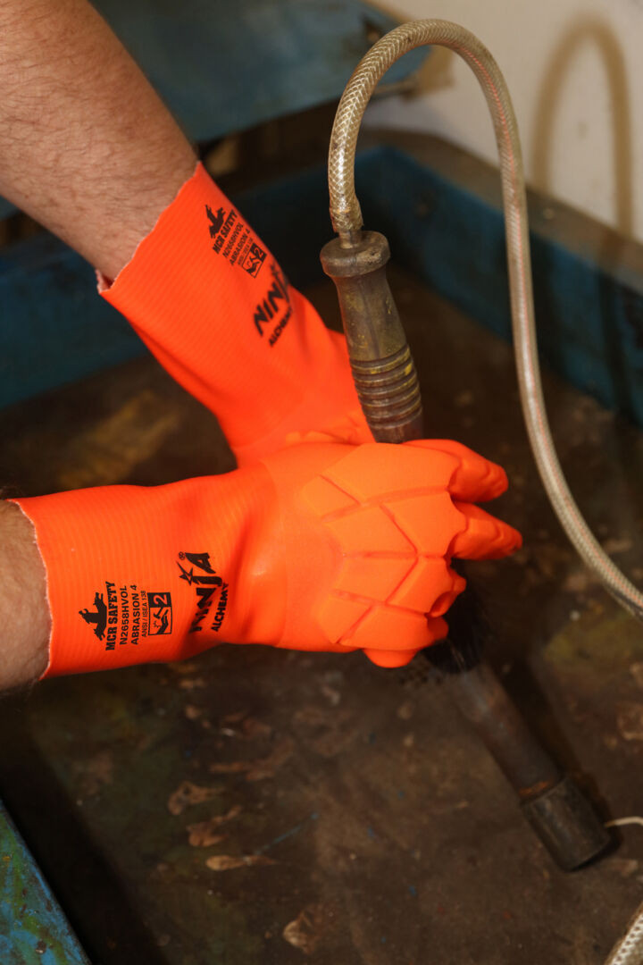 N2658HVO - Ninja® PVC Double Coated Work Gloves