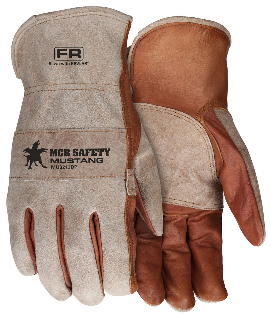 MU3213DP - Utility Leather Drivers Work Gloves