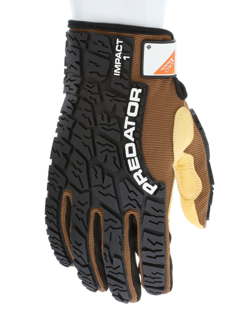 PD2907 - Mechanics Work Gloves TPR Back