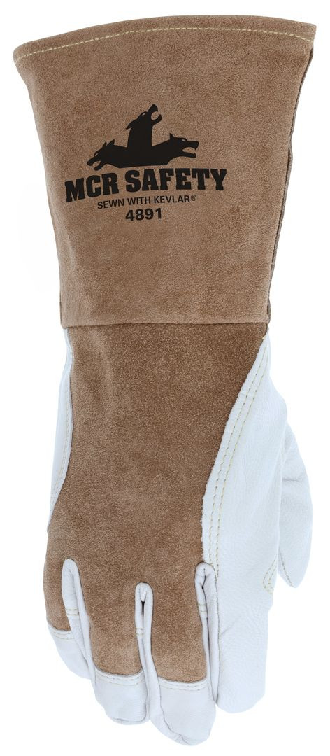 4891 - Premium Goatskin Leather Palm Work Gloves