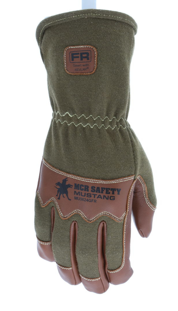 MU3624GFR - Utility Leather Drivers Work Gloves with Nomex® Back