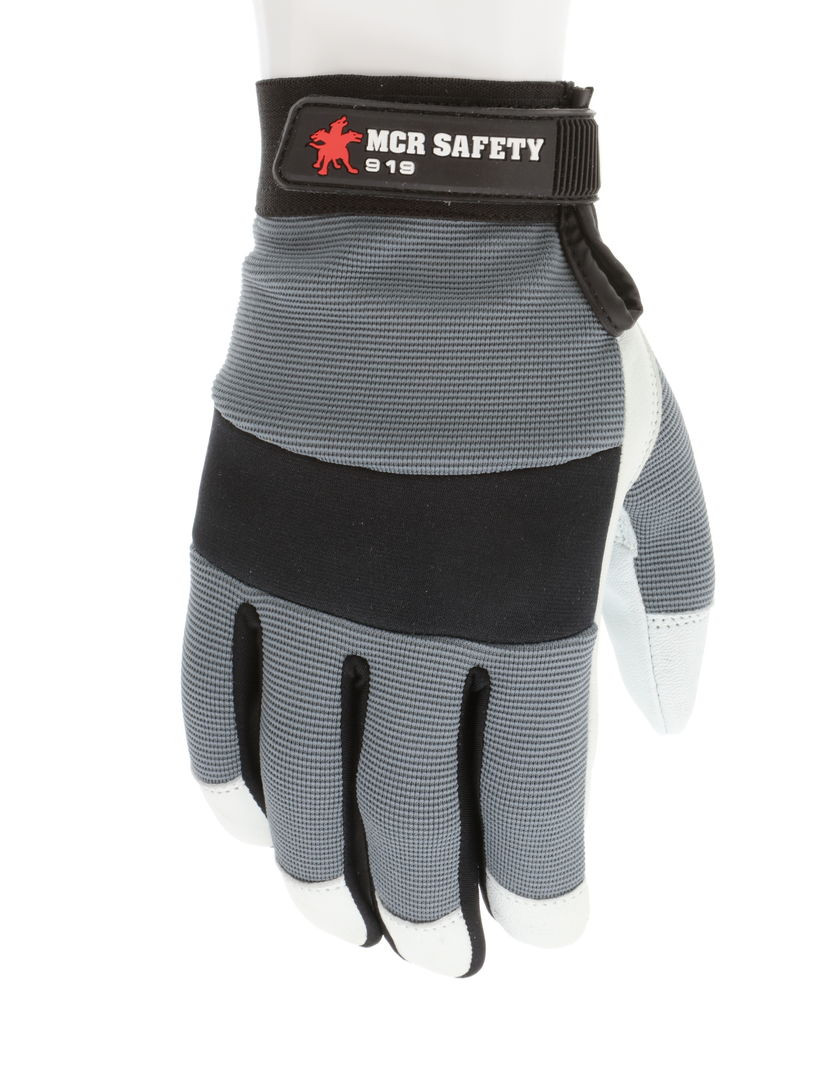 919 - Leather Palm Mechanics Work Gloves