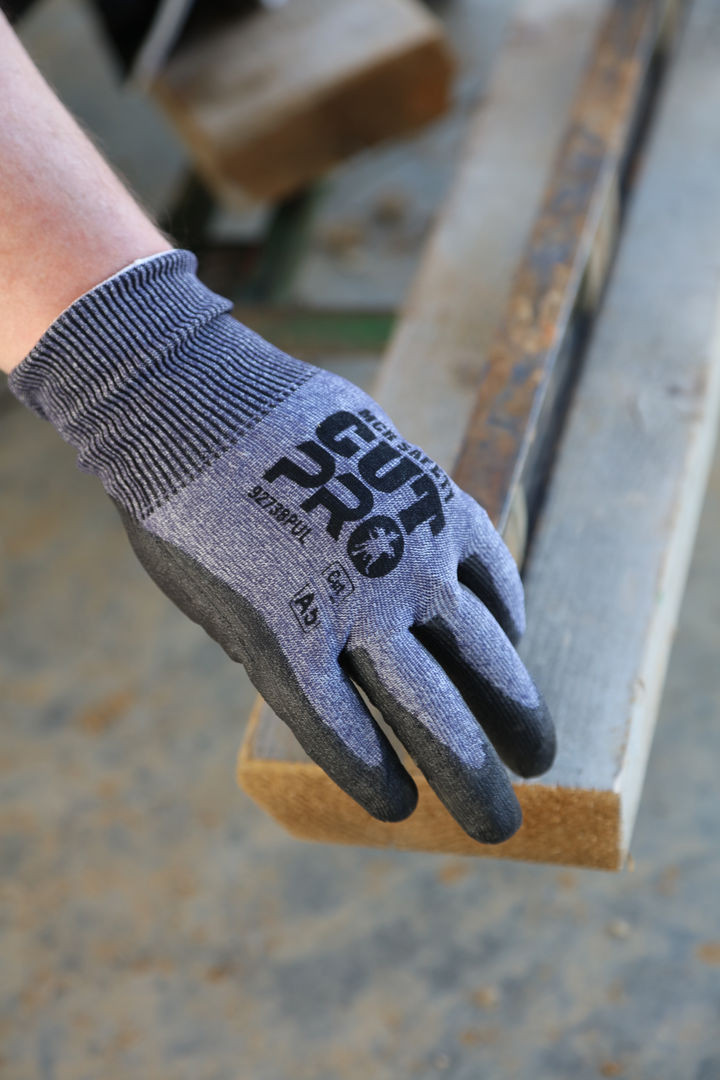 めーぷる 92738PU - PU Coated Cut Resistant Work Gloves