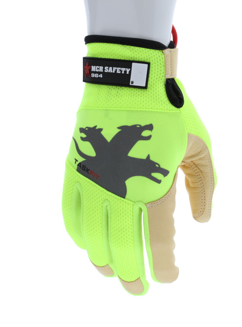 964 - Mechanics Work Gloves Padded Palm