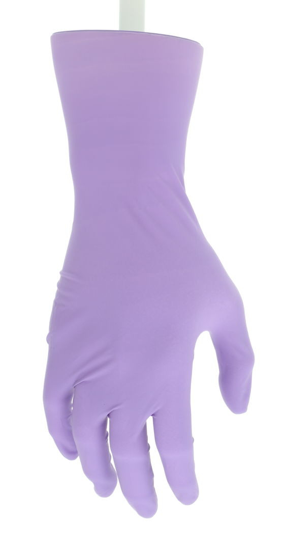 7036 - Powder Free Lilac Tri-Polymer Disposable Gloves