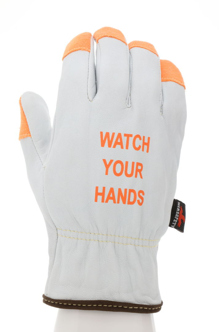 3601SKHV - Goatskin Leather Drivers Cut Resistant Work Gloves
