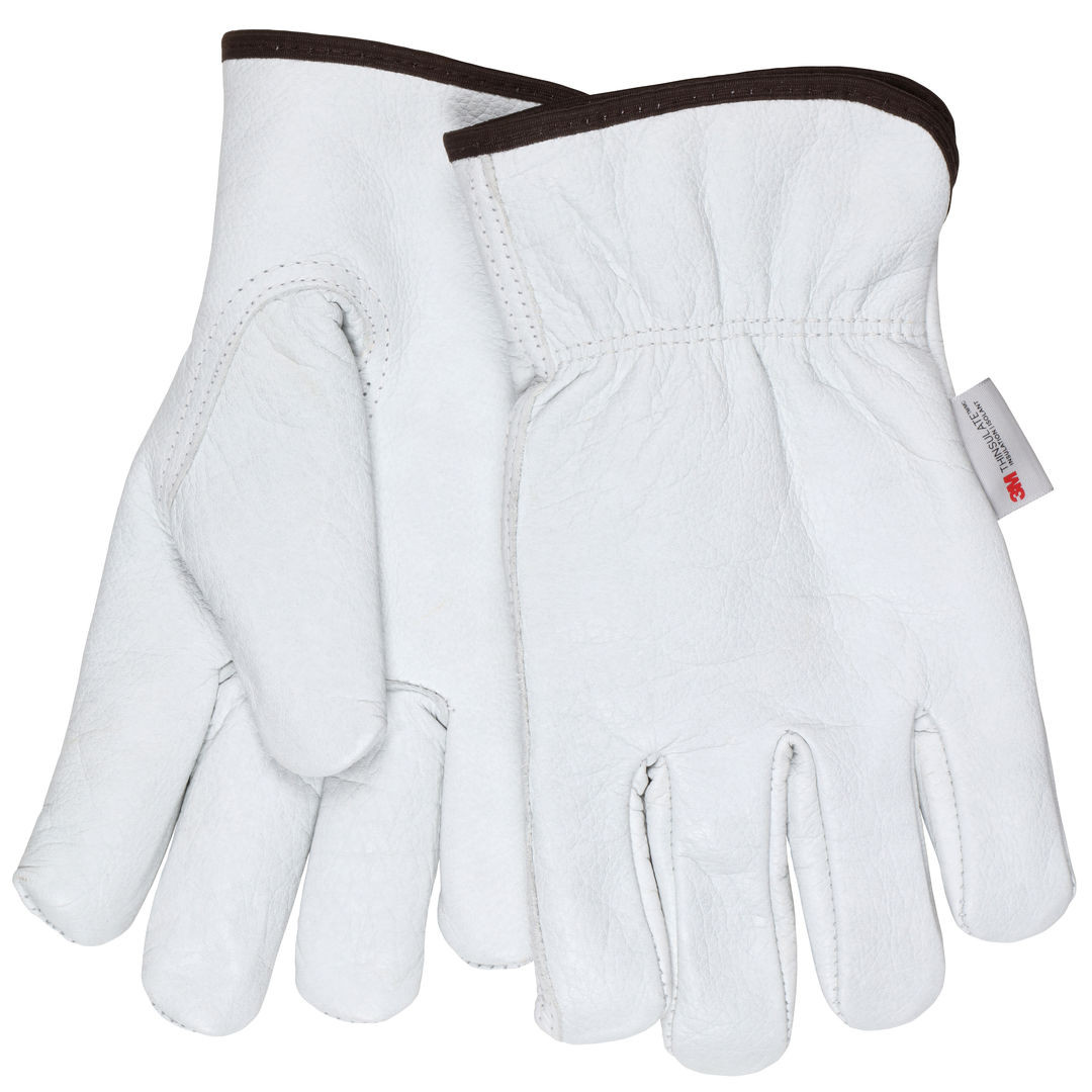 3313T - Buffalo Leather Drivers Work Gloves Insulated