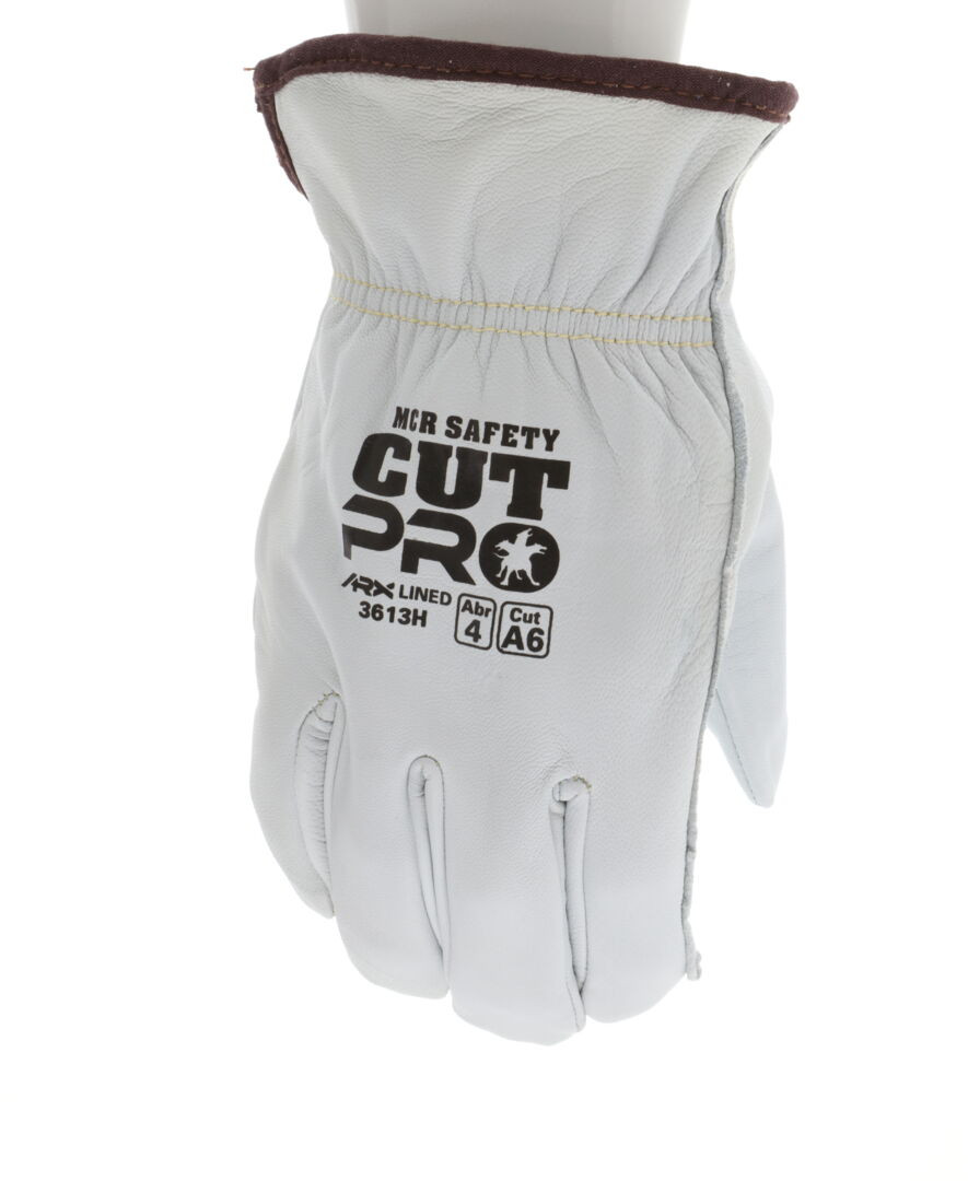 3613H - Goatskin Leather Drivers Work Gloves Cut Resistant