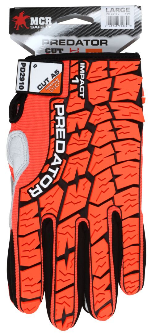 PD2910 - Mechanics Work Gloves TPR Back