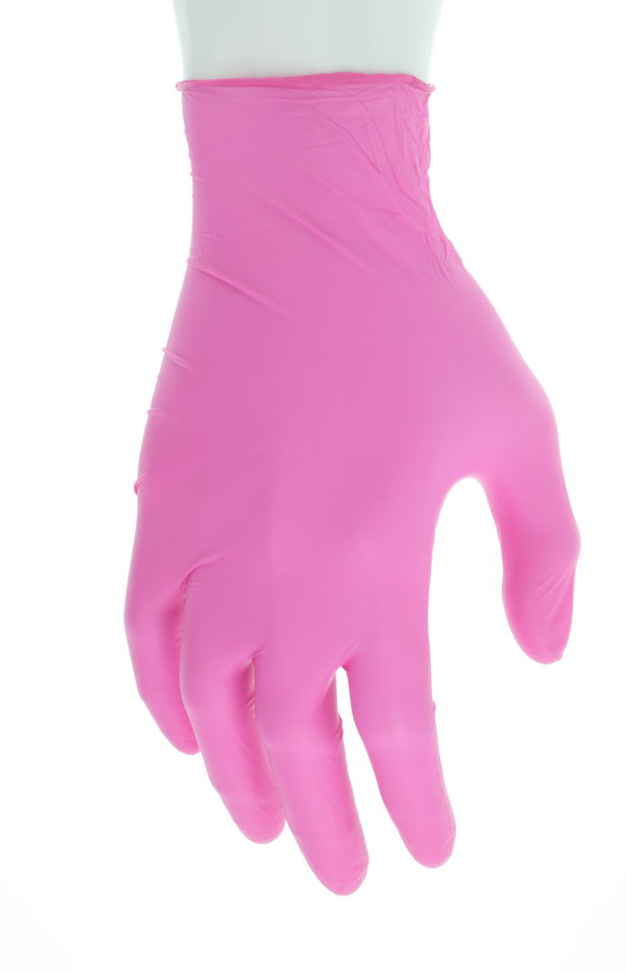 60035P - Disposable Gloves - Pink Nitrile