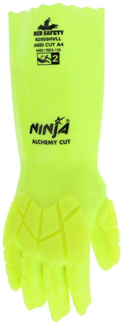 knlife122-0012バリバス　グラファイトワークス　GHS-911EX N2659HVL - PVC Coated Cut Resistant Work Gloves