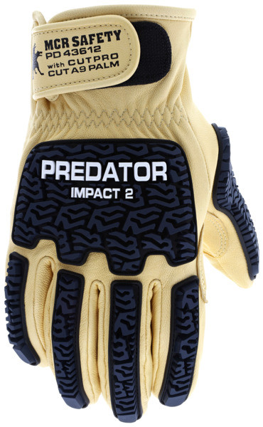 PD43612 - Mechanics Leather Work Gloves