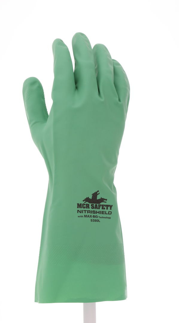 グリーン　グローブ 5380 - Green Unlined Nitrile Gloves