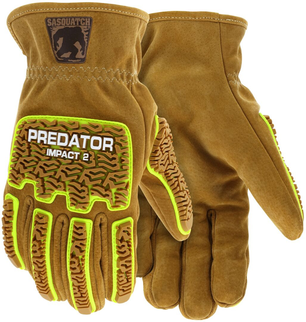 PD3430 - Cut Resistant Impact Resistant Leather Drivers Work Gloves