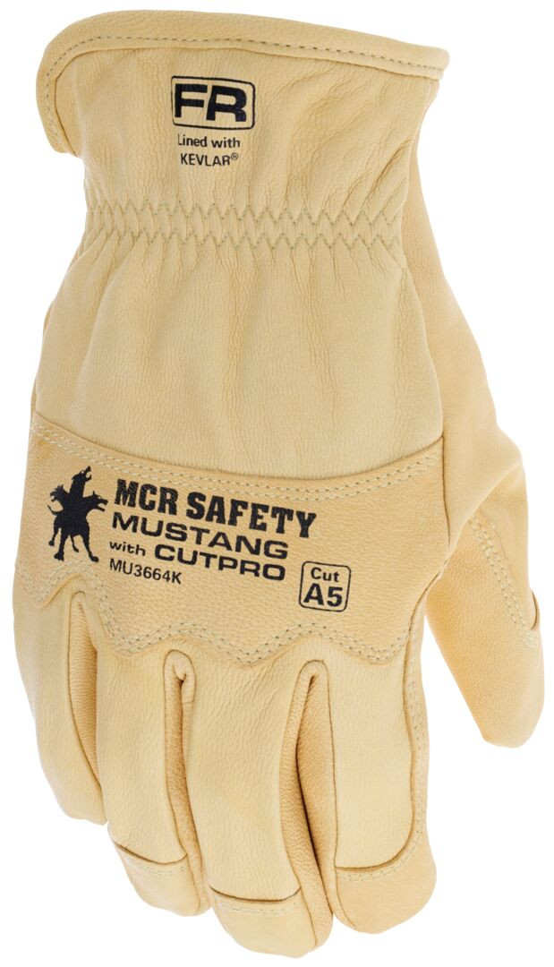 MU3664K - Leather Driver Utility Glove Kevlar® Lined