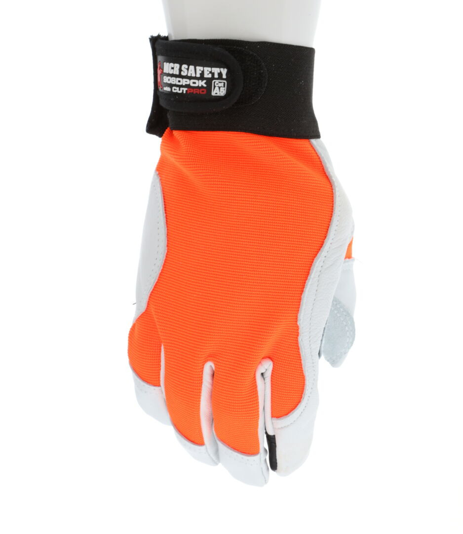 906DPOK - Goatskin Palm Mechanics Work Glove Kevlar Palm