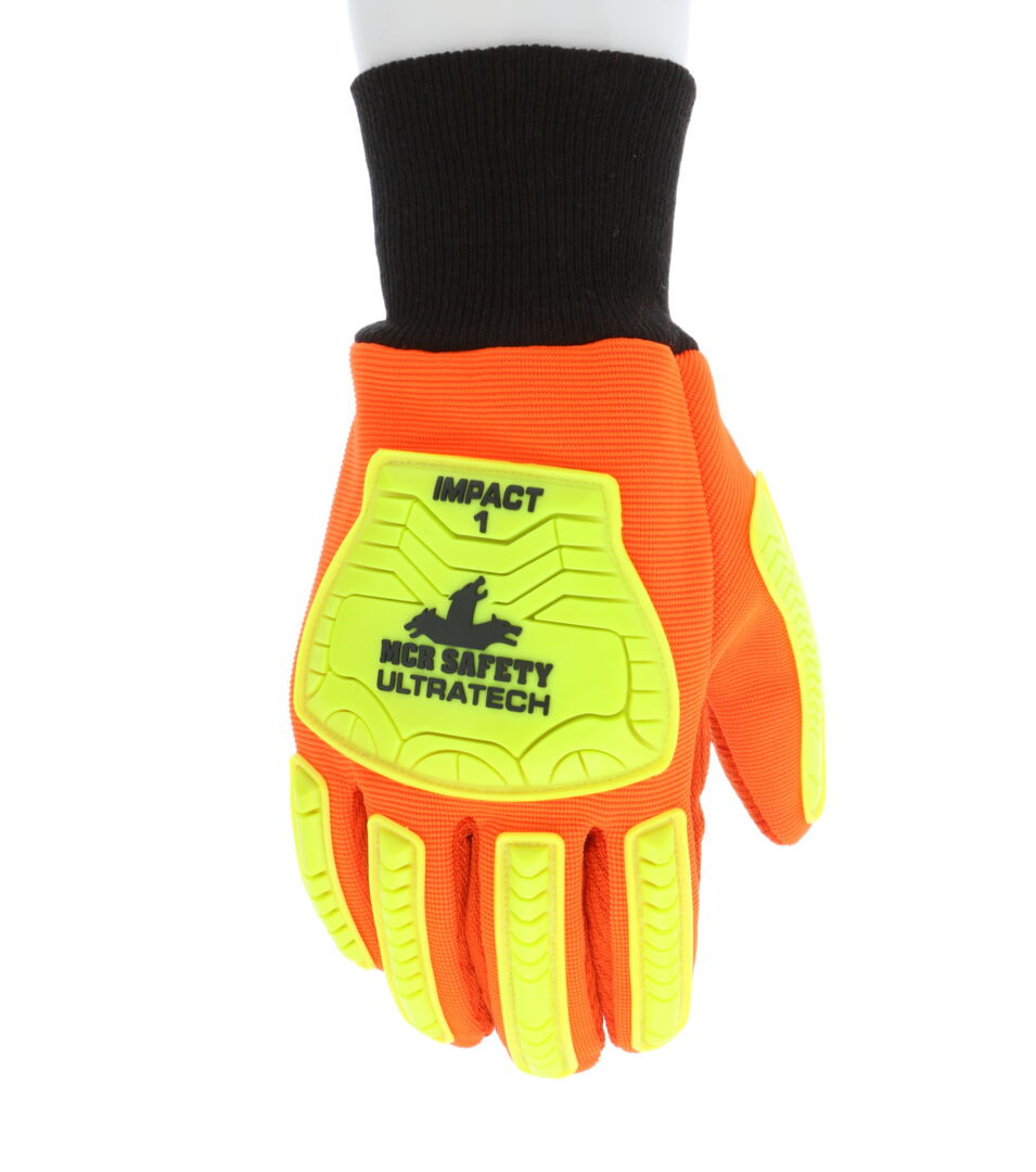 UT1902 - Cotton Corded Palm Impact Work Gloves