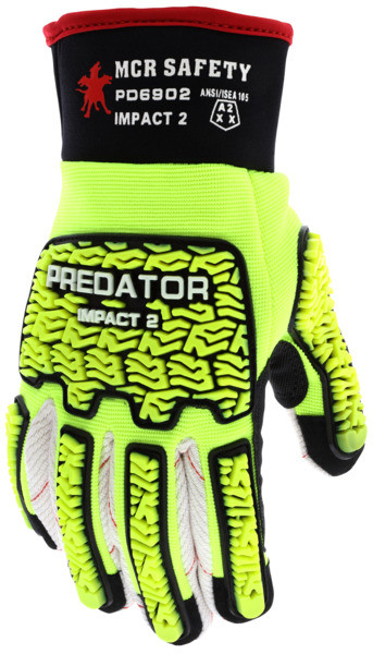PD6902 - Predator® Mechanics Gloves - Hi-Visibility Work Gloves