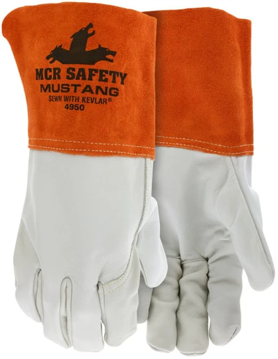4955 - Leather Mig Tig Welding Work Gloves