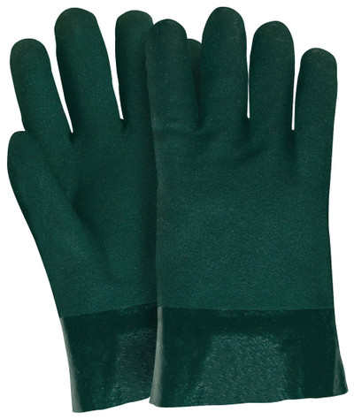 6424 - Green PVC Coated Work Gloves