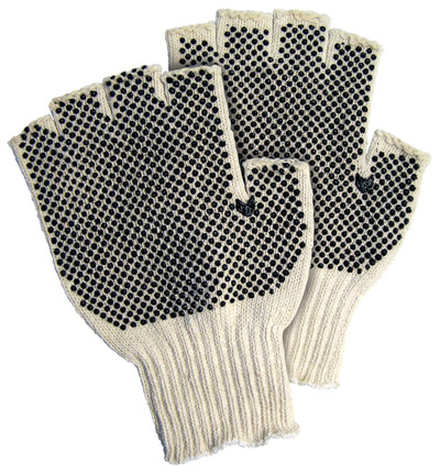 9668 - Dotted Cotton String Knit Work Gloves