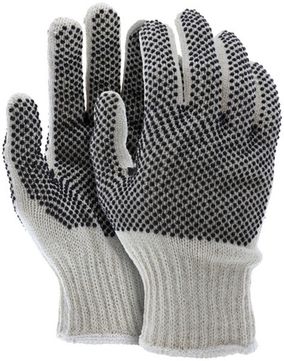 9660M - Dotted Cotton String Knit Work Gloves