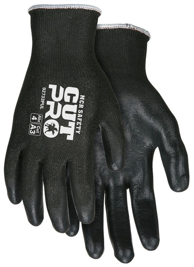92743PU - PU Coated Cut Resistant Work Gloves
