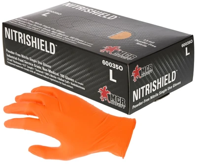 60035G - Disposable Gloves - Green Nitrile