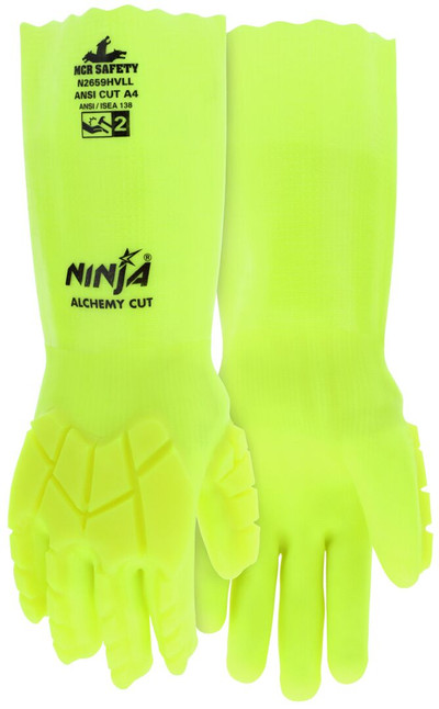 N2658HVO - Ninja® PVC Double Coated Work Gloves