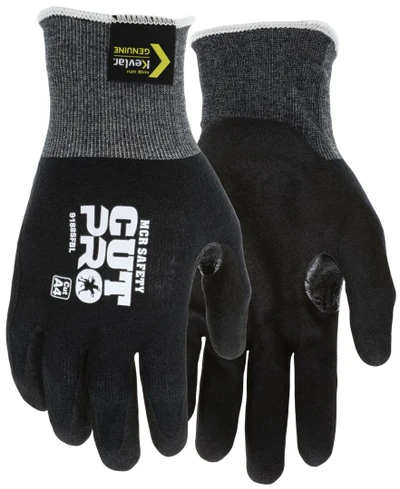 9188PUB - Black Kevlar® Cut Resistant Work Gloves