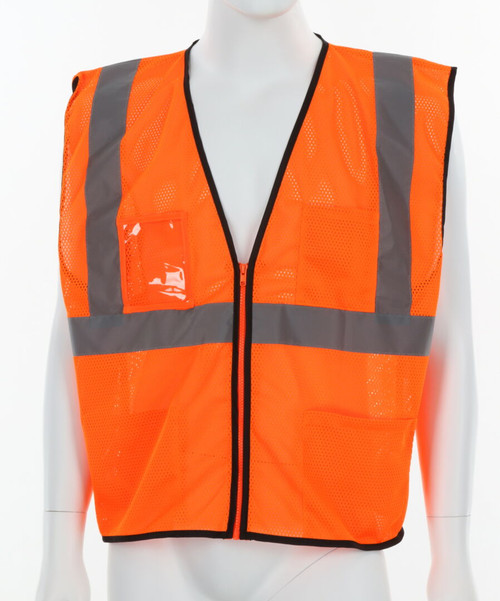 VCL2MOP - Class 2 Mesh Orange Safety Vest