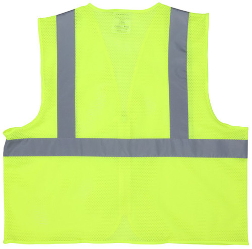 V2CL2MLZ - Class 2 Mesh Lime Safety Vest