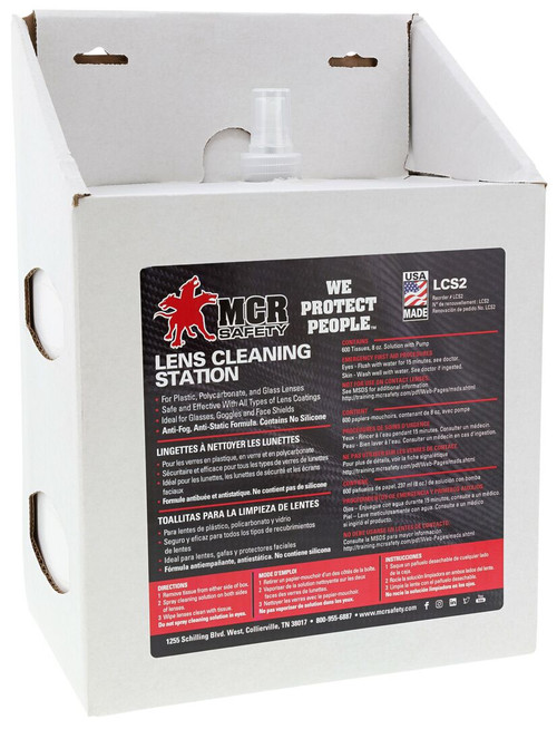 LCS1 - Safety Glasses Lens Cleaning Station