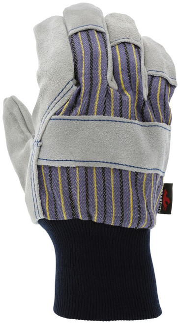 1420A_ - 1420A - 126069 - Back view of 1420A work gloves with breathable fabric shell and knit wrist