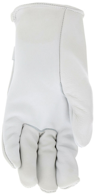 3220_ - 3220L - 30818 - Leather grip gloves palm view – premium grain leather enhances abrasion resistance and grip for material handling and general work tasks