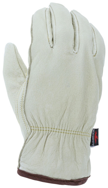 3450_ - 3450L - 28044 - Insulated work gloves back view – red fleece lining and keystone thumb design provide warmth, comfort, and flexibility during extended wear