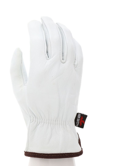 3601_ - 3601L - 23807 - 360 - Leather driver work gloves – MCR Safety Group 3601 – premium grain goatskin leather with straight thumb for comfort and durable industrial use