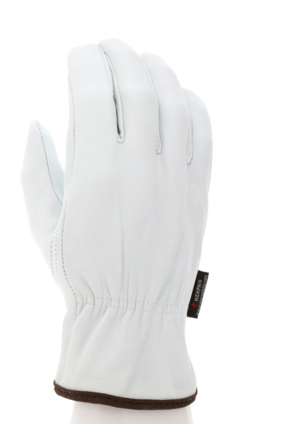 3613_ - 3613L - 23866 - 360 - Leather driver work gloves – MCR Safety Group 3613 – grain goatskin leather with keystone thumb for comfort and durable industrial use