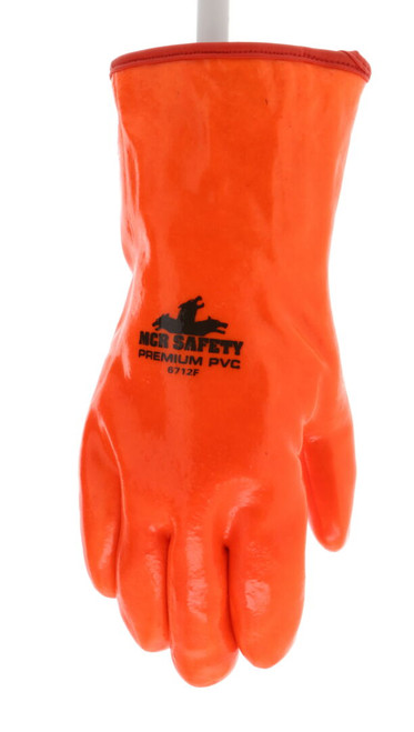 6702F - Orange PVC Coated Work Gloves