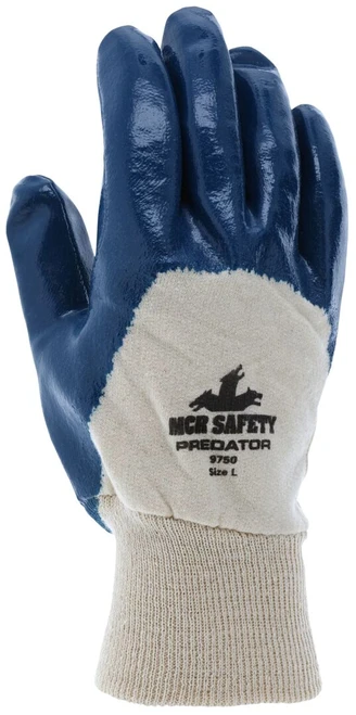 9750_ - 9750 - 129492 - Protective work gloves back view – jersey lining, knit wrist, and Actifresh® treatment provide comfort, flexibility, and extended wear performance