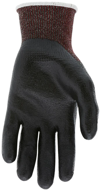 N9676G_ - N9676GL - 3376 - Bi-polymer coated palm gloves palm view – dual coating enhances grip, abrasion resistance, and durability for material handling tasks
