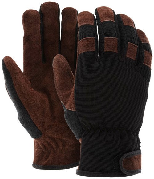 ヒロシ 935CH - Synthetic Leather Palm mechanics Work Gloves