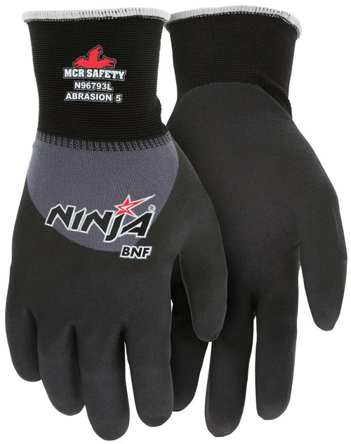 クールマッスル　アルティメット9 N96795 - Ninja® Nitrile Coated Work Gloves